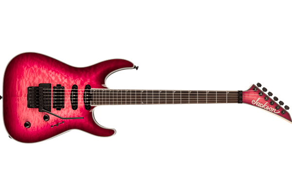 Pro Plus Series Soloist™ SLA3Q, Ebony Fingerboard, Fuschia Burst