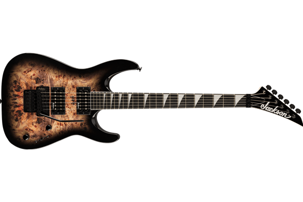 JS Series Dinky® JS32 DKAP, Amaranth Fingerboard, Transparent Black Burst