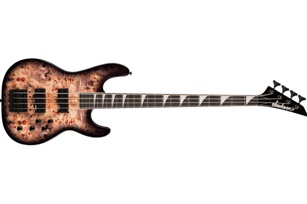 JS Series Concert™ Bass CB JS3P, Amaranth Fingerboard, Transparent Black Burst