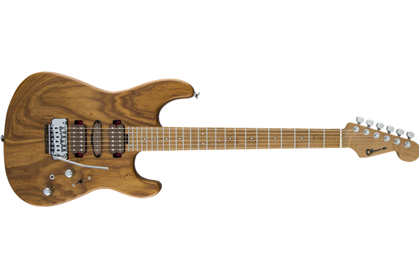 Guthrie Govan Signature HSH Caramelized Ash, Caramelized Flame Maple Fingerboard, Natural