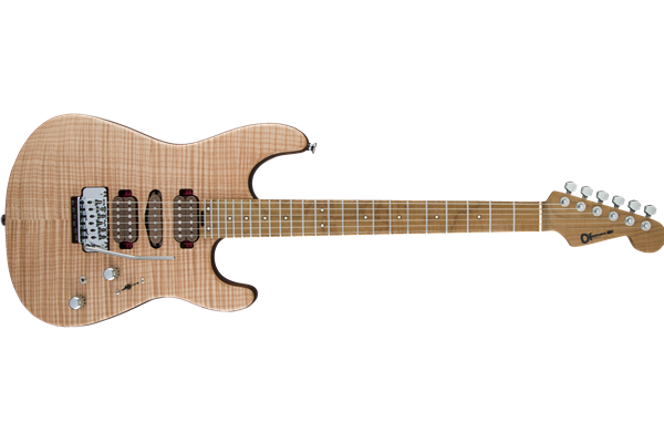 Guthrie Govan Signature HSH Flame Maple, Caramelized Flame Maple Fingerboard, Natural