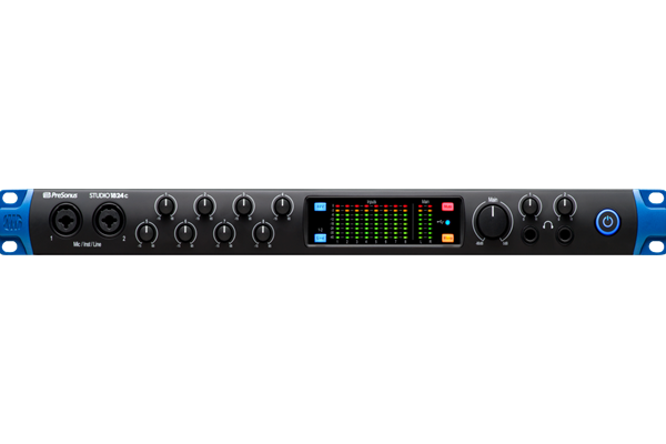 PreSonus® Studio 1824c, Black