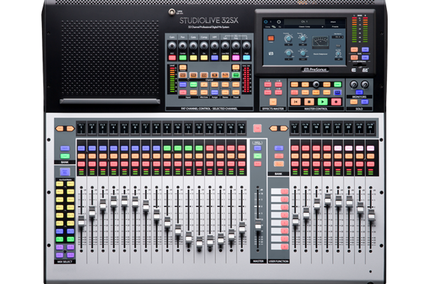 PreSonus® StudioLive® Series III 32SX Digital Console Mixer, Gray, 230-240V UK