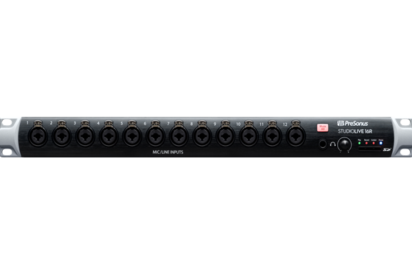 PreSonus® StudioLive® Series III 16R Digital Rack Mixer, Black, 230-240V EU