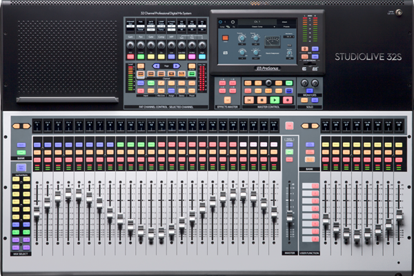 PreSonus® StudioLive® Series III 32S Digital Console Mixer, Gray, 230-240V EU