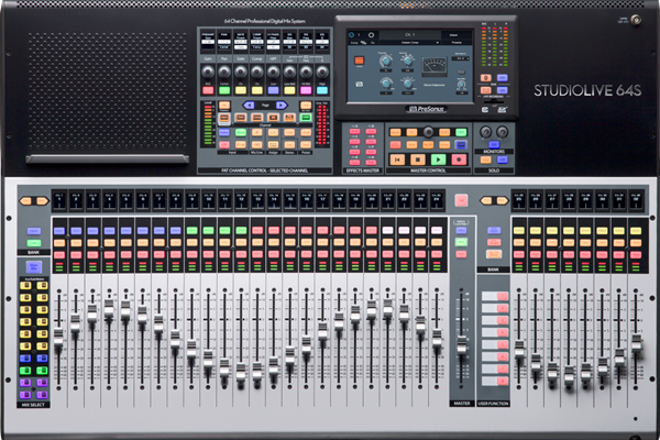 PreSonus® StudioLive® Series III 64S Digital Console Mixer, Gray, 230-240V EU