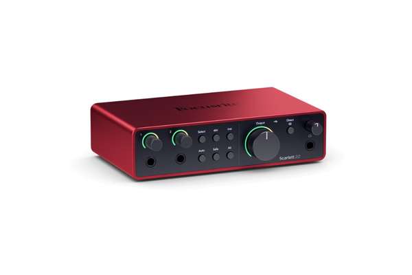 Focusrite Scarlett 2i2 4th Gen USB Audio Interface