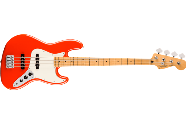 Player II Jazz Bass®, Maple Fingerboard, Coral Red