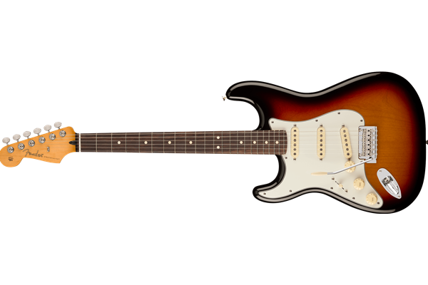 Player II Stratocaster® Left-Hand, Rosewood Fingerboard, 3-Color Sunburst