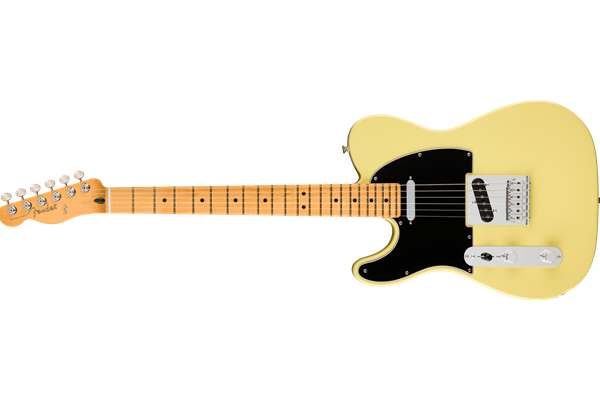 Player II Telecaster® Left-Hand, Maple Fingerboard, Hialeah Yellow