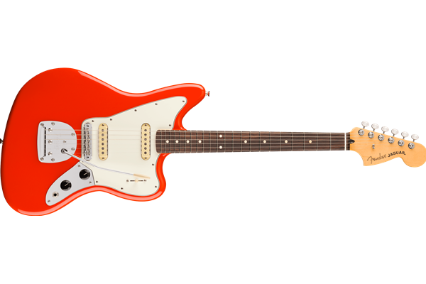 Player II Jaguar®, Rosewood Fingerboard, Coral Red