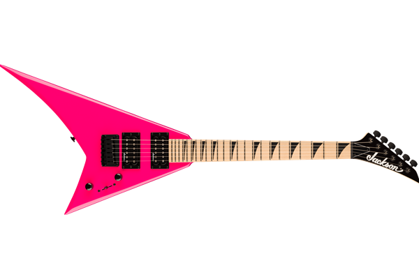 JS Series Rhoads Minion JS1X, Maple Fingerboard, Neon Pink