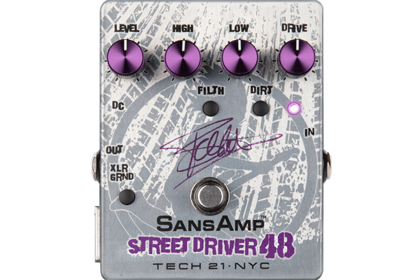 Tech 21 Frank Bello Street Drive 48 Signature Sansamp
