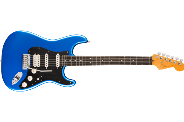 American Ultra II Stratocaster® HSS, Ebony Fingerboard, Noble Blue