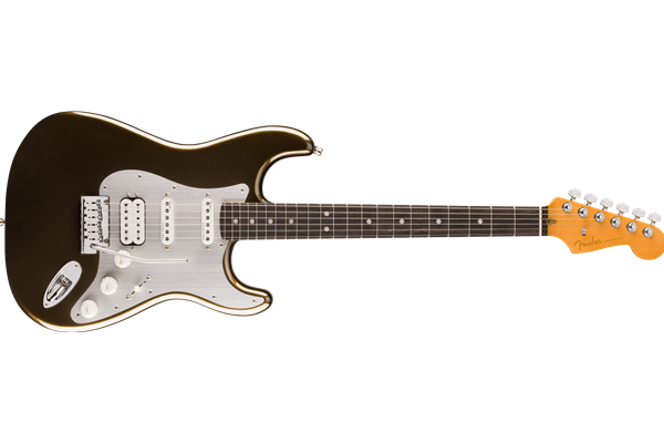 American Ultra II Stratocaster® HSS, Ebony Fingerboard, Texas Tea