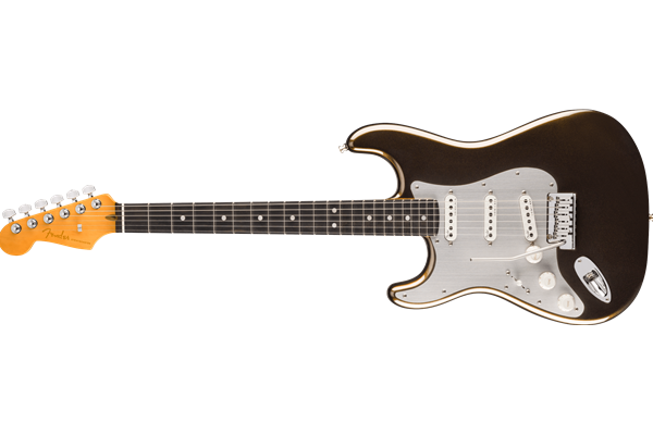 American Ultra II Stratocaster® Left-Hand, Ebony Fingerboard, Texas Tea