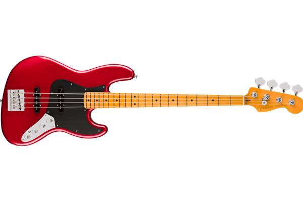 American Ultra II Jazz Bass®, Maple Fingerboard, Sinister Red