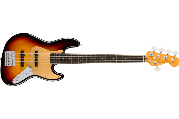 American Ultra II Jazz Bass® V, Ebony Fingerboard, Ultraburst