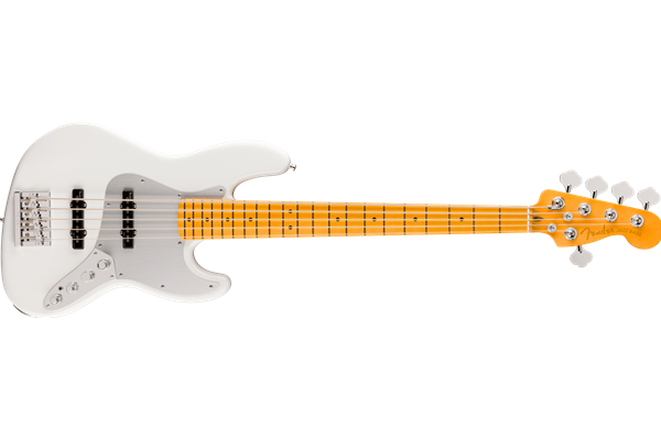 American Ultra II Jazz Bass® V, Maple Fingerboard, Avalanche