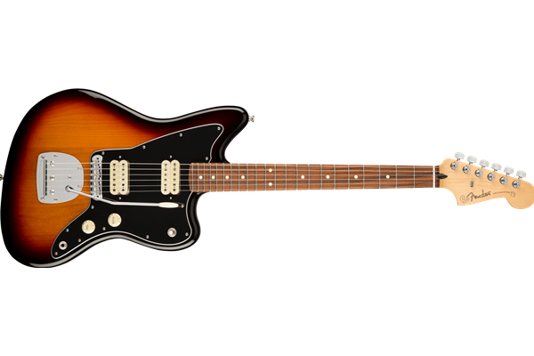 Used, Player Jazzmaster, 3-Color Sunburst, Pau Ferro Fingerboard