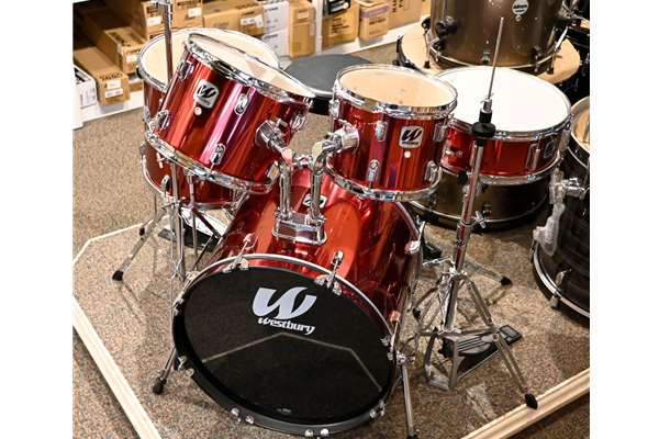 Westbury Studio Burgundy Drumkit