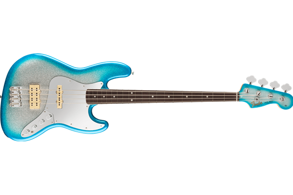 Limited Player Plus x Blu DeTiger Jazz Bass®, Rosewood Fingerboard, Sky Burst Sparkle