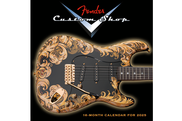 2025 Fender® Custom Shop Calendar