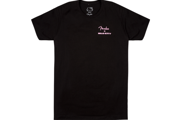 Fender® x Hello Kitty® Black Back Logo Tee, S