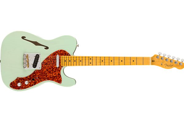 American Professional II Telecaster® Thinline, Maple Fingerboard, Transparent Surf Green