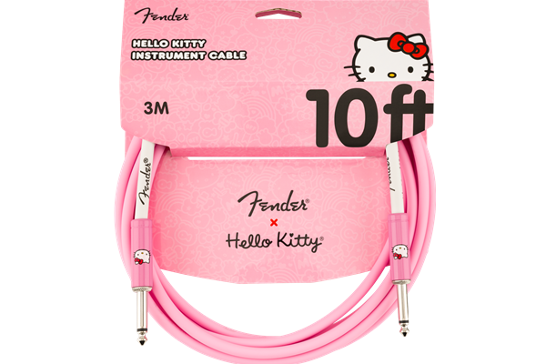 Fender® x Hello Kitty® Pink Original Cable, 10'