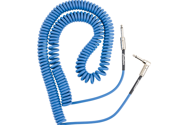 Contour™ 30' Coiled Cable, Lake Placid Blue