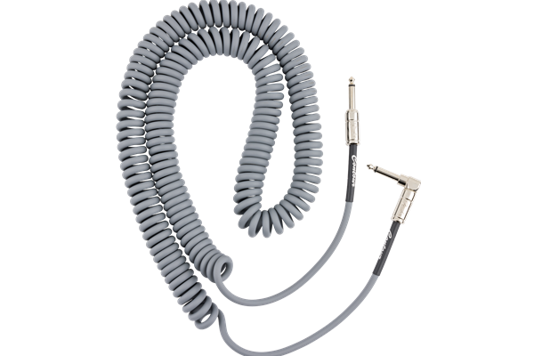 Contour™ 30' Coiled Cable, Inca Silver