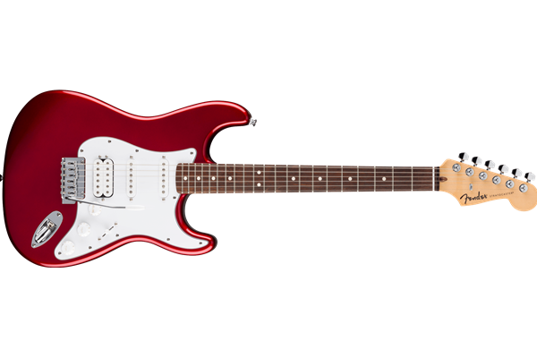 Standard Stratocaster® HSS, Laurel Fingerboard, White Pickguard, Candy Cola