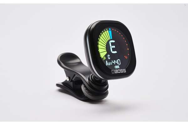 BOSS Rechargable Clip-On Tuner