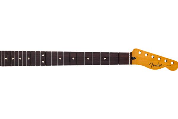 Player II Series Telecaster® Neck, 22 Medium Jumbo Frets, Rosewood, 9.5", Modern "C"