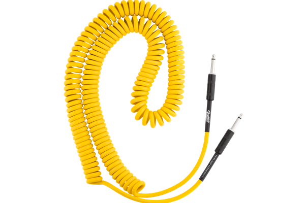 30' Coil Cable, Fender x Third Man Hardware, Yellow
