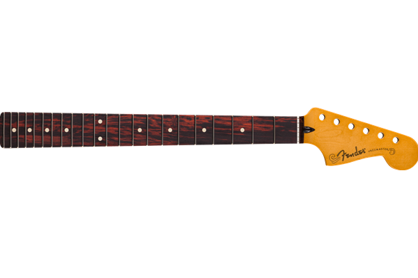 Player II Series Jazzmaster® Neck, 22 Medium Jumbo Frets, Rosewood, 9.5", Modern "C"