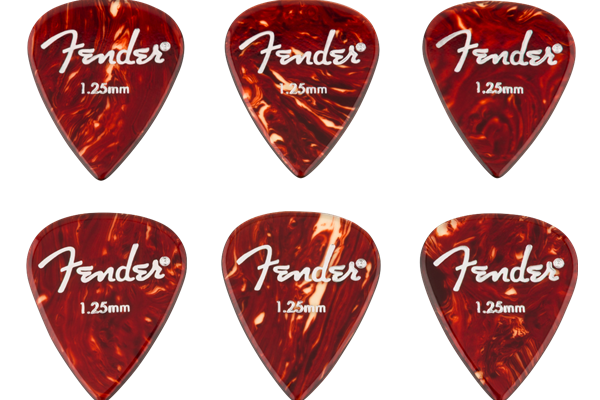 Aero Acrylic Picks, 6-count, 1.25mm