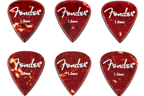 Aero Acrylic Picks, 6-count, 1.5mm