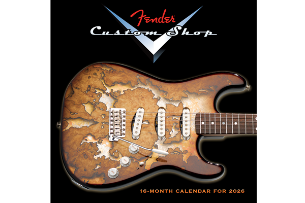 2026 Fender® Custom Shop Calendar