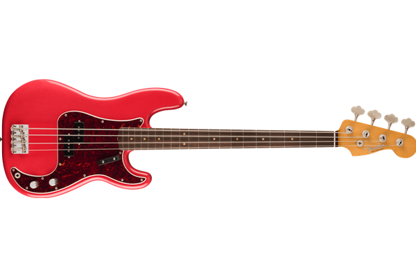 Vintera® II Road Worn® '60s Precision Bass®, Rosewood Fingerboard, Fiesta Red