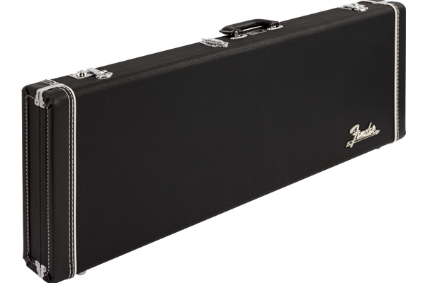 Classic Series Wood Case - Strat®/Tele®, Left-Hand, Black