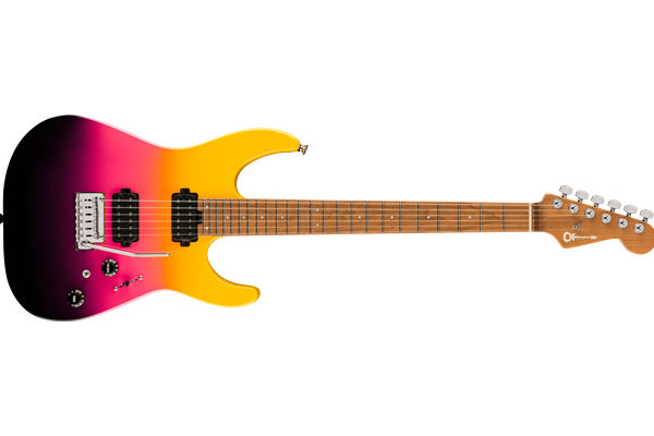 Pro-Mod DK24 HH 2PT CM, Caramelized Maple Fingerboard, Malibu Sunset