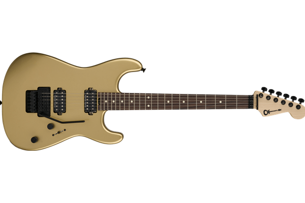 Pro-Mod San Dimas® Style 1 HH FR RW, Rosewood Fingerboard, Pharaohs Gold