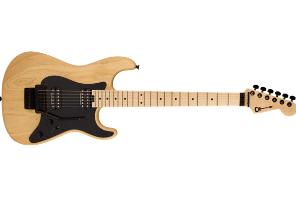 Pro-Mod So-Cal Style 1 HH FR M, Maple Fingerboard, Natural Ash