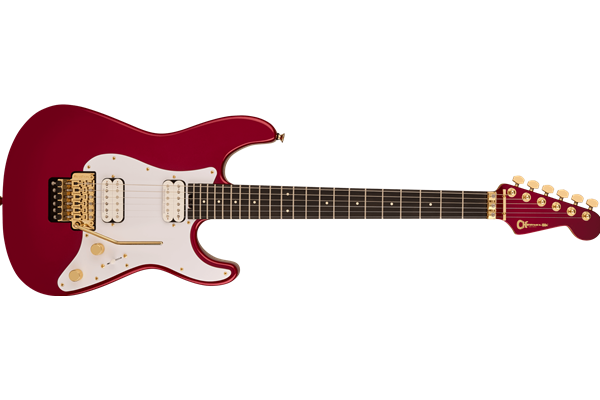 Pro-Mod Plus So-Cal® SC1 Style 1 HH FR EB, Ebony Fingerboard, Candy Apple Red