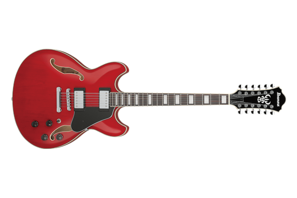 AS Artcore 12str Electric Guitar  - Transparent Cherry Red
