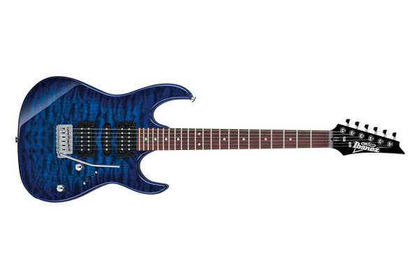 GIO RX 6str Electric Guitar - Transparent Blue Burst