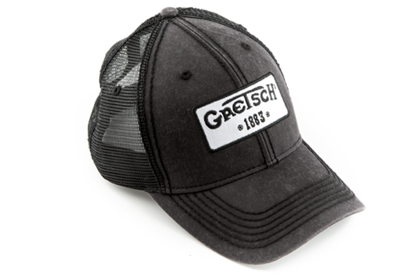 Gretsch® Trucker Hat 1883 Logo, Black