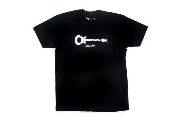 Charvel® Guitar Logo Men's T-Shirt, Black, L